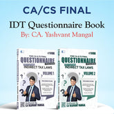 Questionnaire + MCQs Book 12th Revised Edition By CA Yashvant Mangal For Jan. 26, May 26 &  Onwards